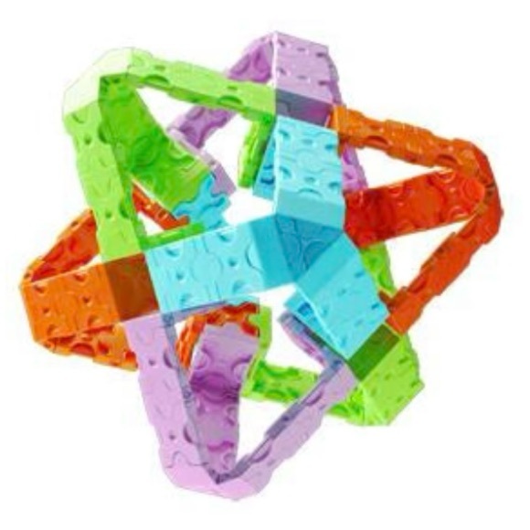 🔴 BLOCKS LaQ Japanese Bldg Set: 300 piece Freestyle Pastel Colors P7-11 No Box - Picture 5 of 16